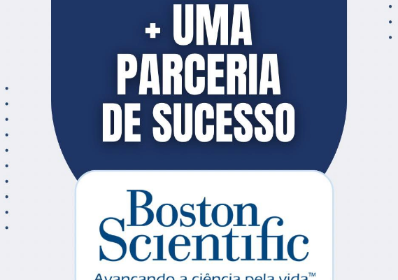 Nova parceria – Boston Scientific