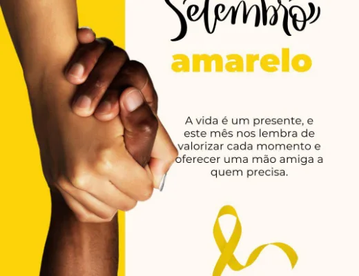 Setembro amarelo – Mês de prevenção ao suicídio